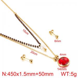 SS Jewelry Set(Most Women) - KS136430-Z