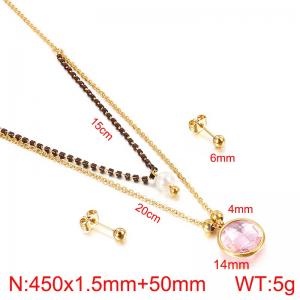 SS Jewelry Set(Most Women) - KS136431-Z
