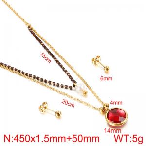 SS Jewelry Set(Most Women) - KS136432-Z