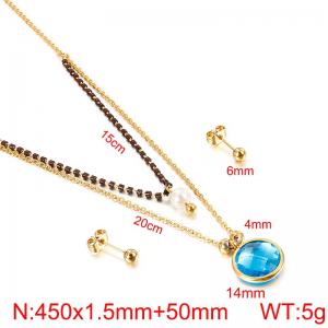 SS Jewelry Set(Most Women) - KS136435-Z