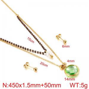 SS Jewelry Set(Most Women) - KS136441-Z