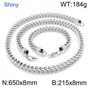 SS Jewelry Set(Most Men) - KS136865-K