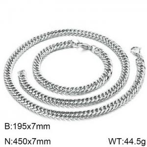 SS Jewelry Set(Most Women) - KS137107-Z