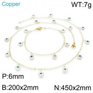 Copper Jewelry Set(Most Women) - KS137958-Z