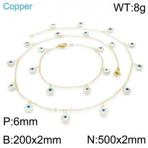 Copper Jewelry Set(Most Women) - KS137959-Z