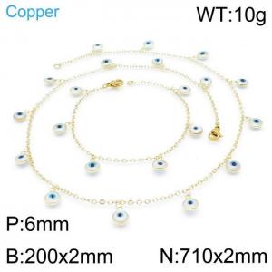 Copper Jewelry Set(Most Women) - KS137963-Z
