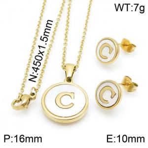 SS Jewelry Set(Most Women) - KS138126-LB