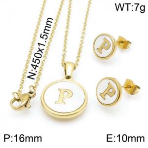 SS Jewelry Set(Most Women) - KS138139-LB
