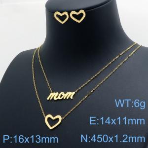 SS Jewelry Set(Most Women)（ Mother's Day） - KS138343-KLX