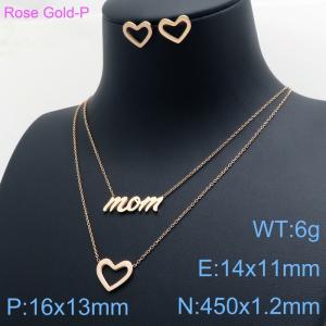 SS Jewelry Set(Most Women)（ Mother's Day） - KS138344-KLX