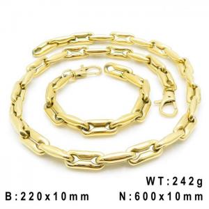 SS Jewelry Set(Most Men) - KS138738-Z