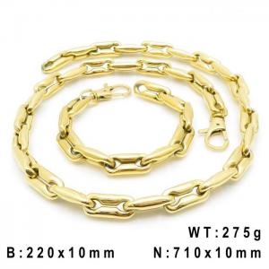 SS Jewelry Set(Most Men) - KS138740-Z