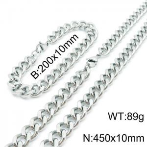 SS Jewelry Set(Most Men) - KS138899-ZC
