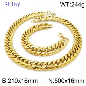 SS Jewelry Set(Most Men) - KS138920-ZC