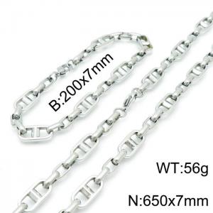 SS Jewelry Set(Most Men) - KS138966-Z