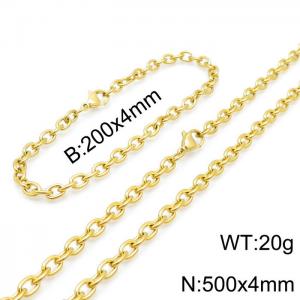 SS Jewelry Set(Most Men) - KS138991-Z