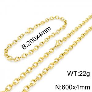 SS Jewelry Set(Most Men) - KS138993-Z