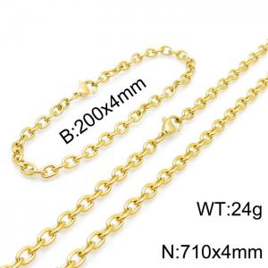 SS Jewelry Set(Most Men) - KS138995-Z