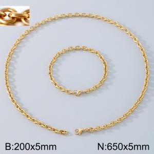 SS Jewelry Set(Most Men) - KS139008-Z