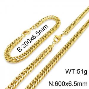 SS Jewelry Set(Most Men) - KS139021-Z