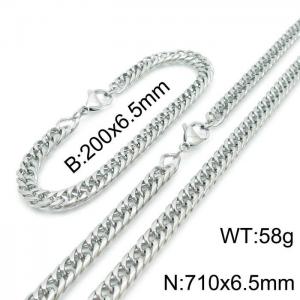 SS Jewelry Set(Most Men) - KS139030-Z