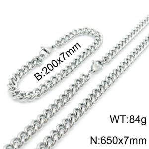 SS Jewelry Set(Most Men) - KS139036-Z