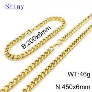 SS Jewelry Set(Most Men) - KS139039-Z