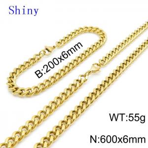 SS Jewelry Set(Most Men) - KS139042-Z