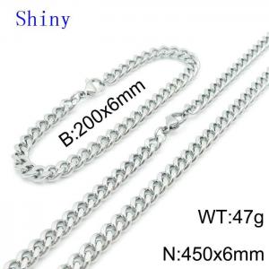 SS Jewelry Set(Most Men) - KS139046-Z