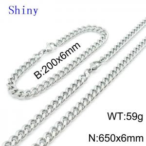 SS Jewelry Set(Most Men) - KS139050-Z