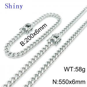 SS Jewelry Set(Most Men) - KS139069-Z