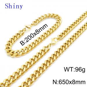 SS Jewelry Set(Most Men) - KS139092-Z