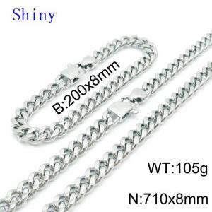 SS Jewelry Set(Most Men) - KS139100-Z