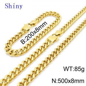 SS Jewelry Set(Most Men) - KS139103-Z