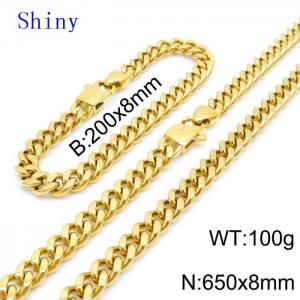 SS Jewelry Set(Most Men) - KS139106-Z
