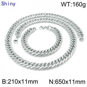 SS Jewelry Set(Most Men) - KS139226-Z