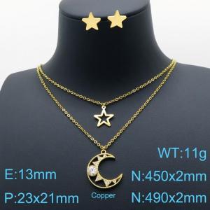 Copper Jewelry Set(Most Women) - KS139262-BI