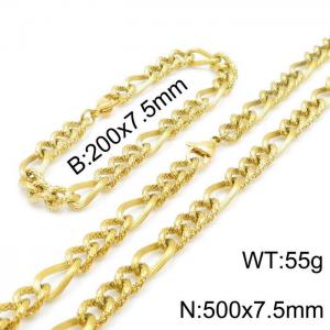 SS Jewelry Set(Most Men) - KS139387-Z