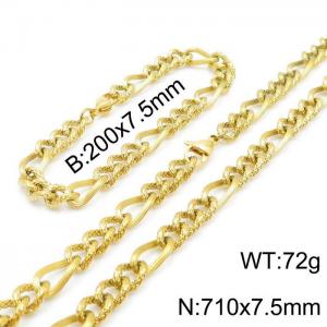 SS Jewelry Set(Most Men) - KS139391-Z