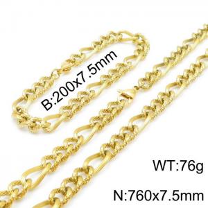 SS Jewelry Set(Most Men) - KS139392-Z