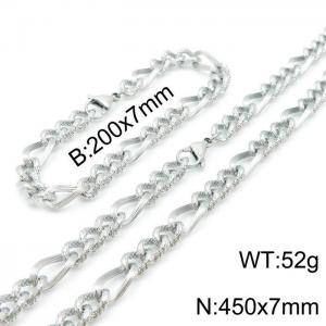 SS Jewelry Set(Most Men) - KS139393-Z