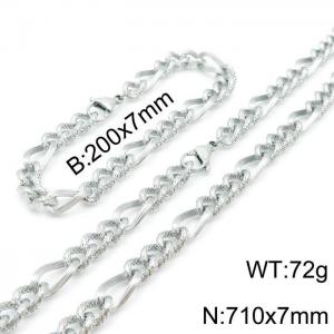 SS Jewelry Set(Most Men) - KS139398-Z