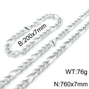 SS Jewelry Set(Most Men) - KS139399-Z