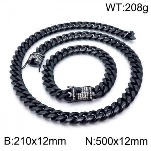 SS Jewelry Set(Most Men) - KS139754-Z