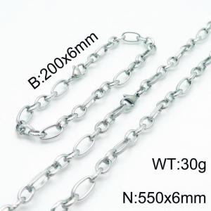 SS Jewelry Set(Most Men) - KS139997-Z