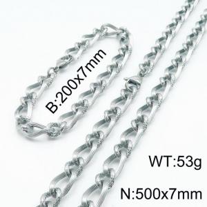SS Jewelry Set(Most Men) - KS140003-Z