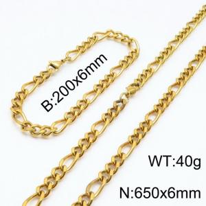 SS Jewelry Set(Most Men) - KS140020-Z