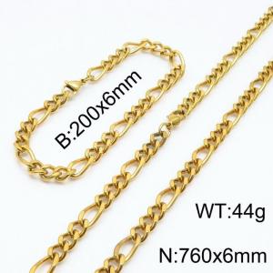 SS Jewelry Set(Most Men) - KS140022-Z