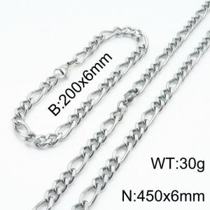 SS Jewelry Set(Most Men) - KS140023-Z