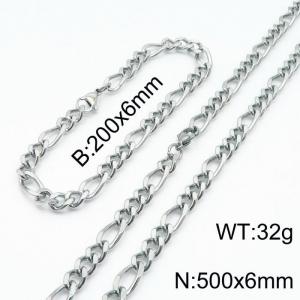 SS Jewelry Set(Most Men) - KS140024-Z